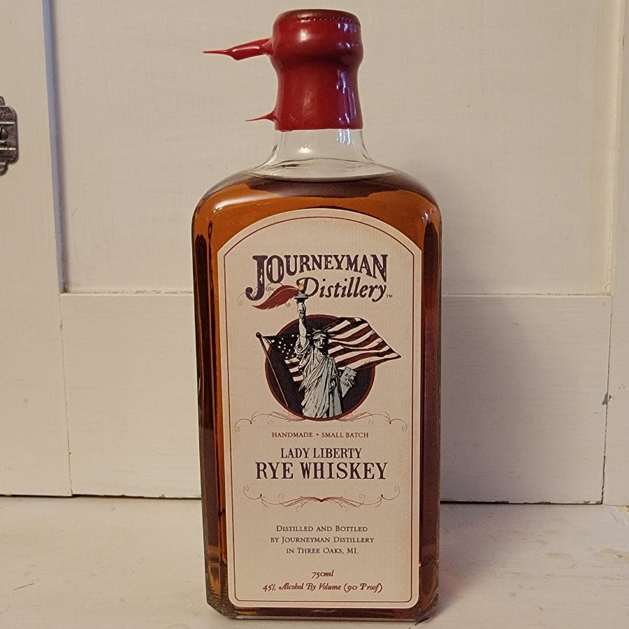 Journeyman Distillery Lady Liberty Rye Whiskey