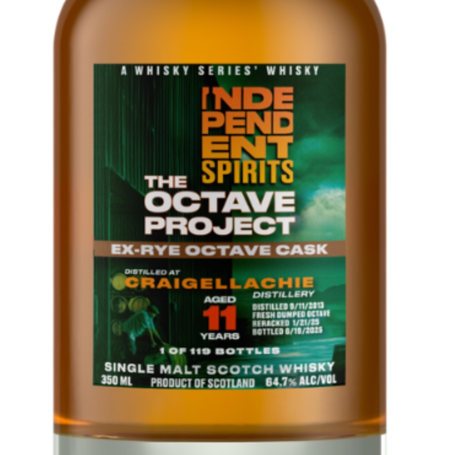 Craigellachie 2013 11 Years ex-Rye Cask - The Octave Project (Independent Spirits)