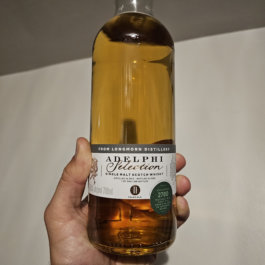 Adelphi Selection Longmorn 11 Year 58% First Fill Ex Bourbon