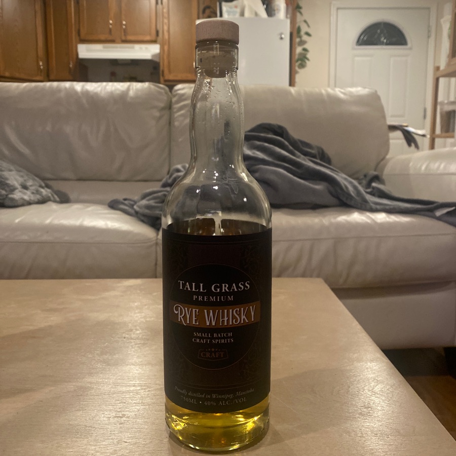 Tall Grass Premium Rye Whisky