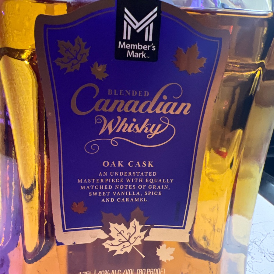 Member's Mark Canadian Whisky