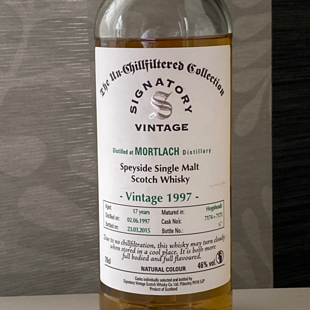 Mortlach 1997 17 Year Un-Chillfiltered Collection (Signatory)