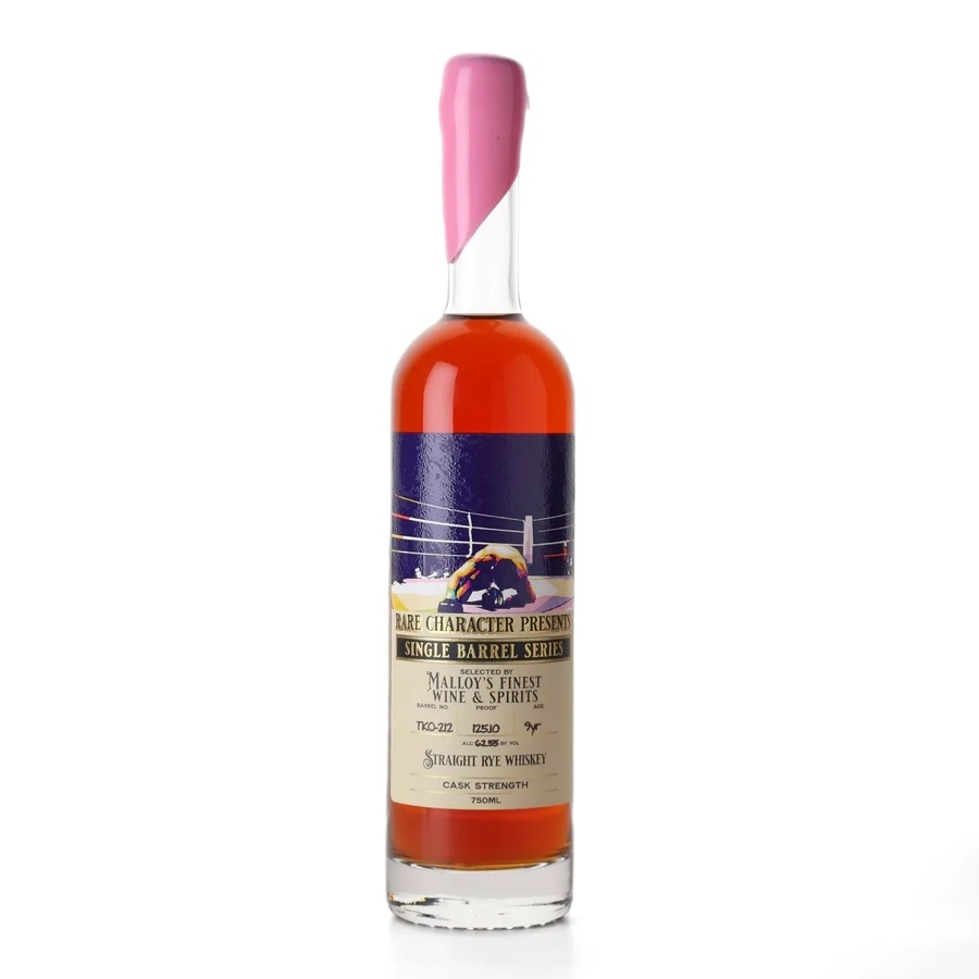 Rare Character 9 Year 'Single Barrel Series TKO' Rye 'Malloy's' Private Barrel Selection (2024)