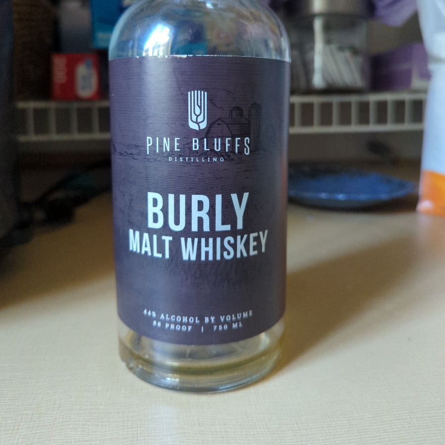 Pine Bluffs Burly Malt Whiskey