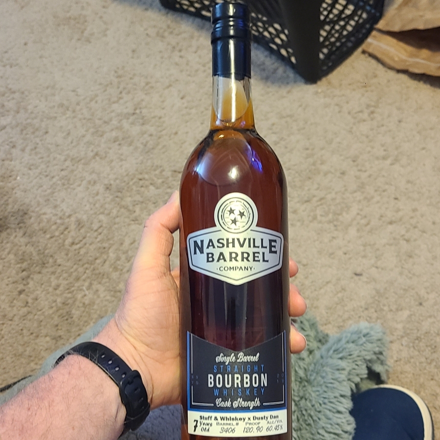 Nashville Barrel Company Single Barrel Bourbon (Stuff & Whiskey x Dusty Dan)