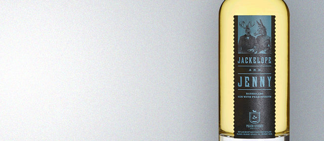 Peach Street Jackelope and Jenny Aged Gin