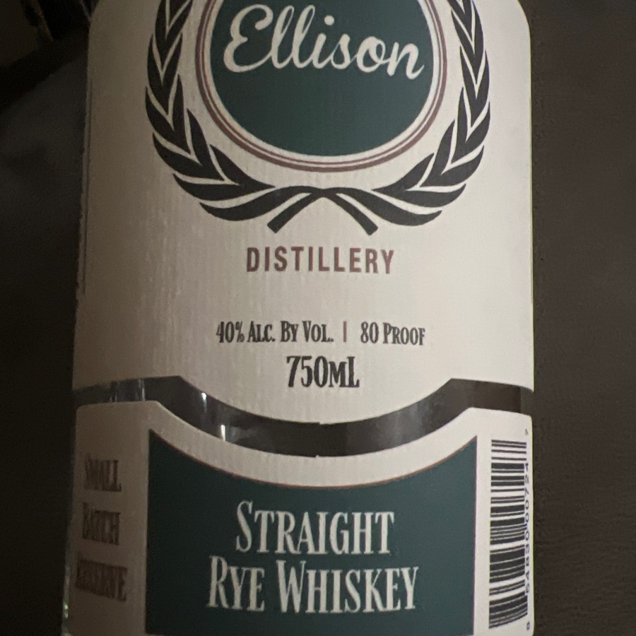 Ellison Straight Rye