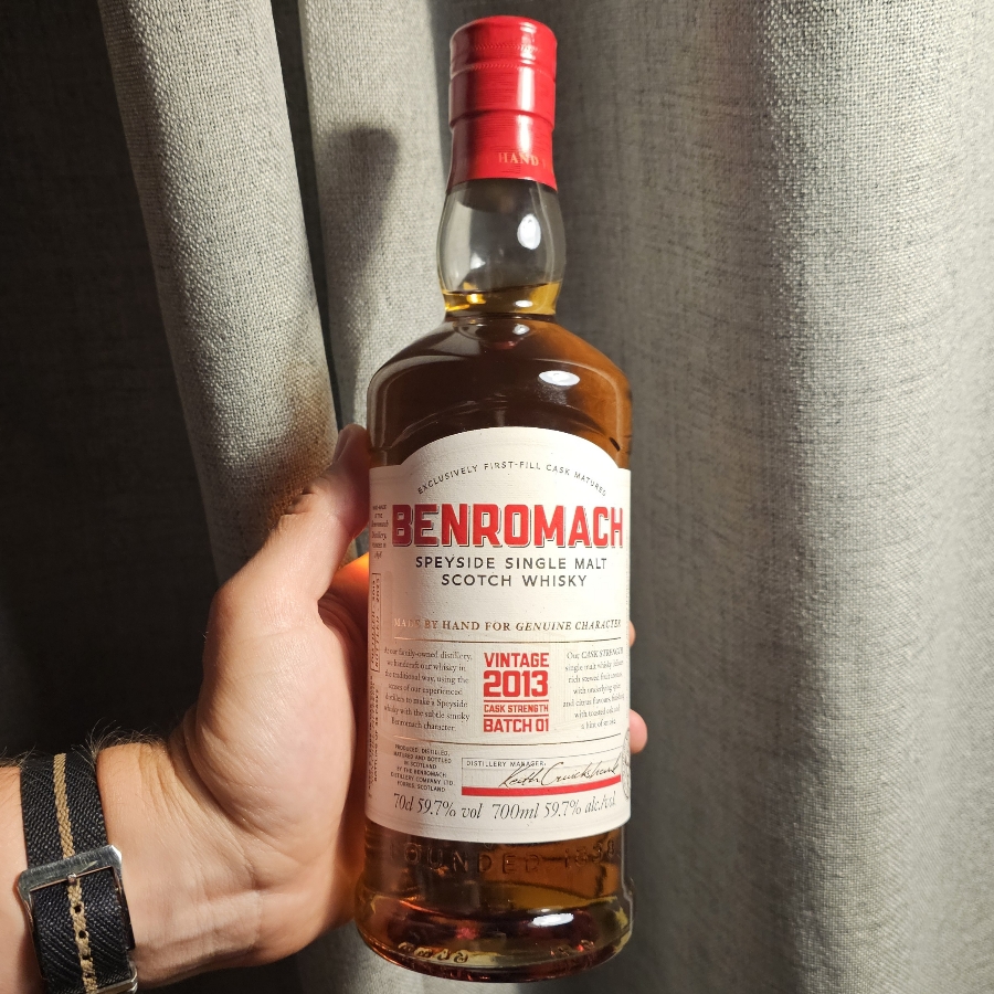Benromach Cask Strength Distilled 2013
