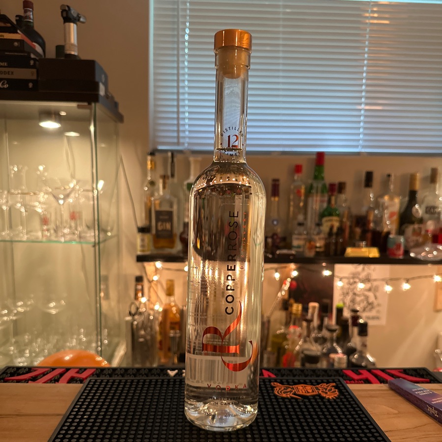 CopperRose Vodka 12 Times Distilled
