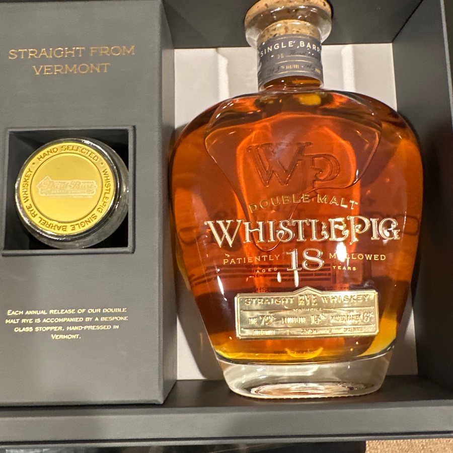 Whistlepig 18 Year Single Barrel Double Malted Rye