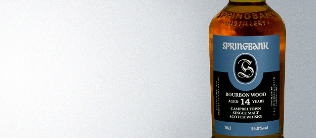Springbank 14 Year Bourbon Wood