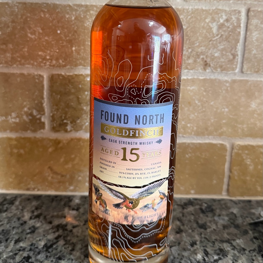 Found North Goldfinch Cask Strength Whisky