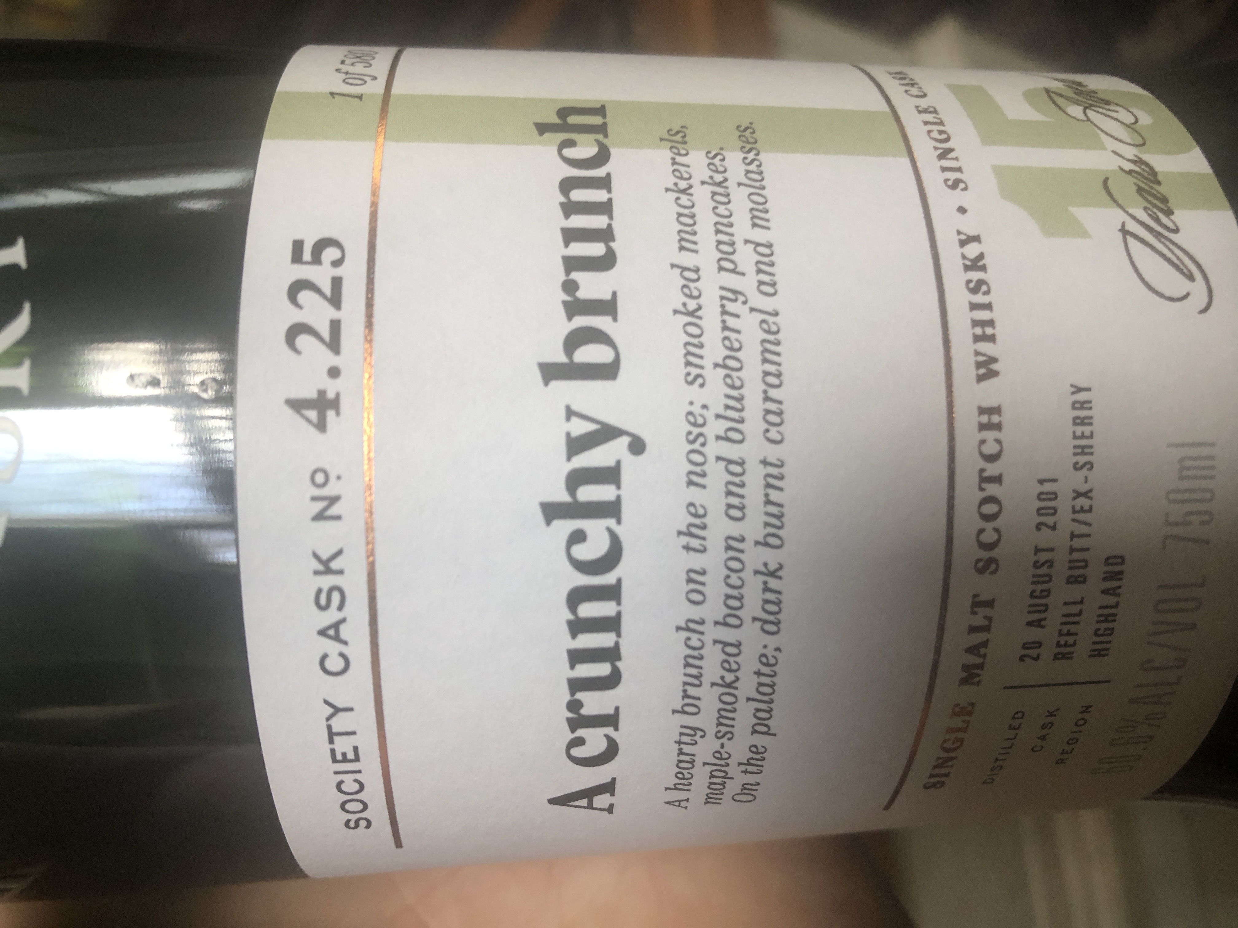 A crunchy brunch 4.225 (SMWS)
