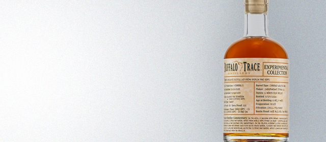 Buffalo Trace Experimental Collection Spirits Distilled from Grain and Hops