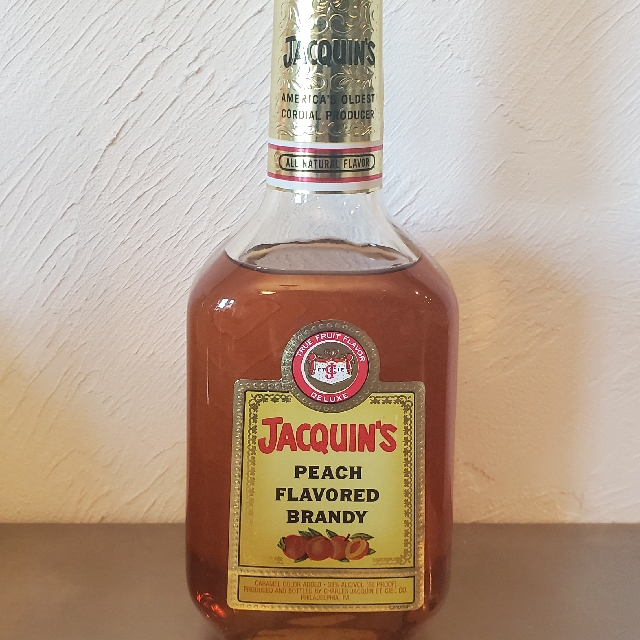 Jacquin's Peach Flavored Brandy