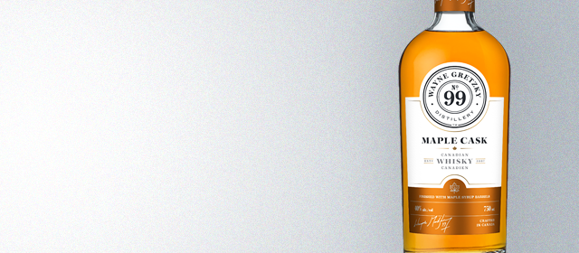 Wayne Gretzky No. 99 Maple Cask