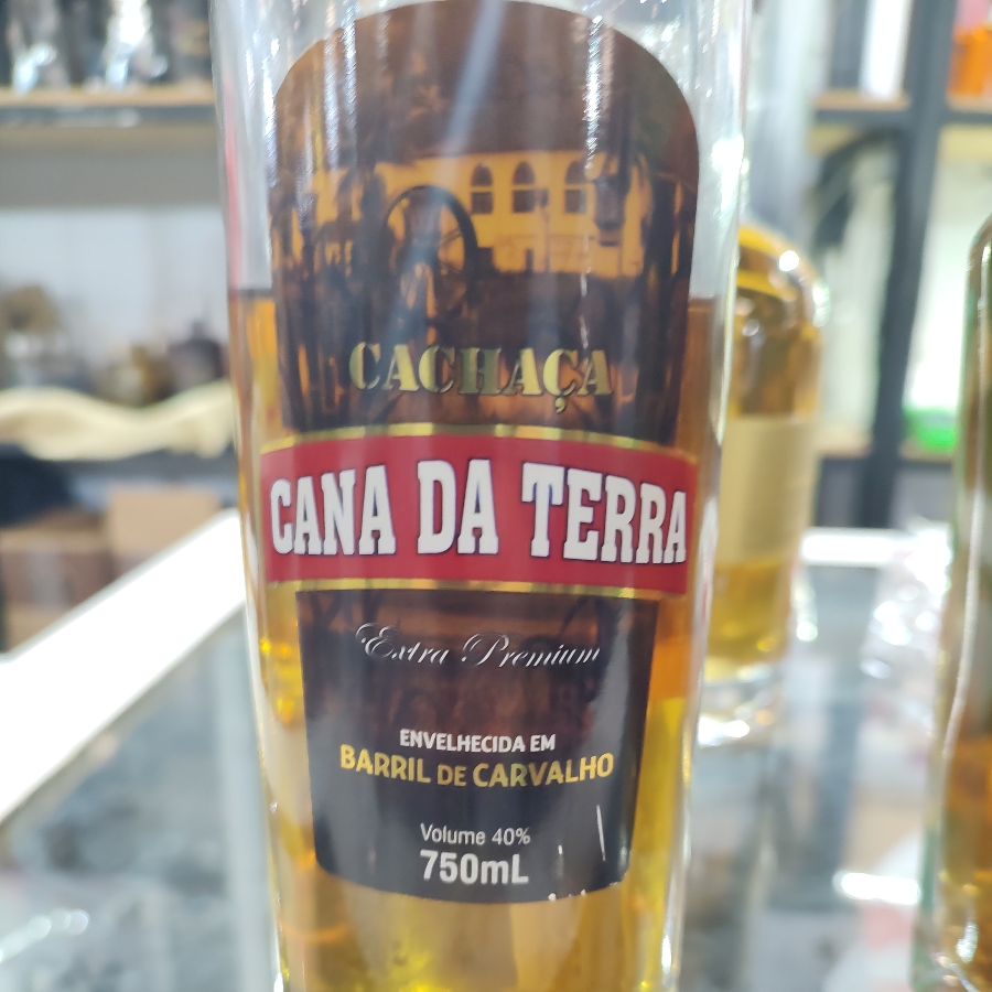 CACHAÇA CANA DA TERRA EXTRA PREMIUM 6 ANOS