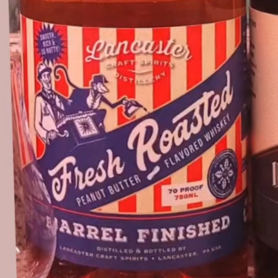 Lancaster Craft Spirits Distillery Fresh Roasted Peanut Butter Barrel Finished Whiskey