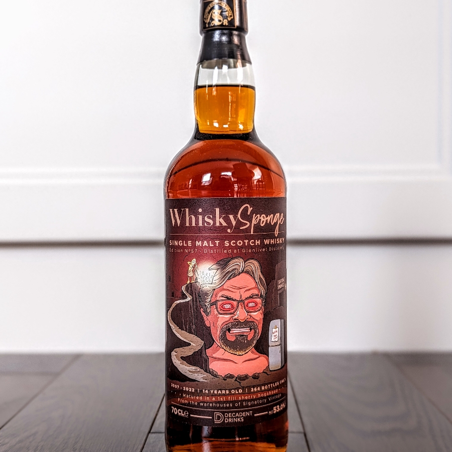 Whisky Sponge Glenlivet 2007 14 Year Single Malt Scotch Whisky