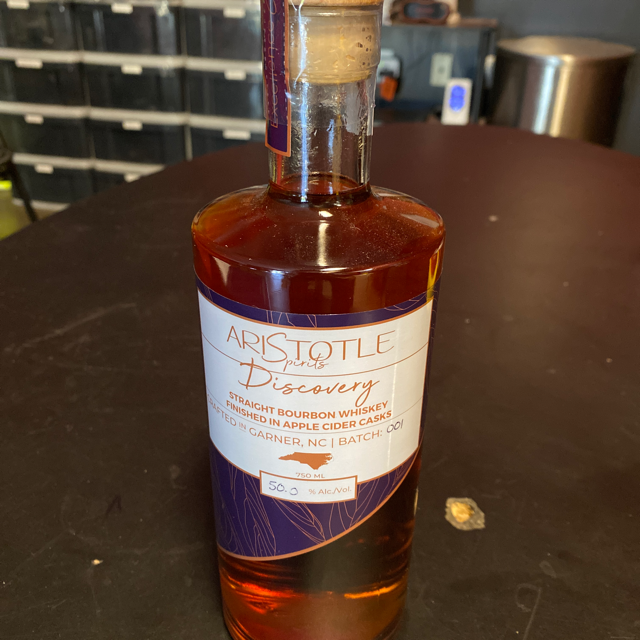 Aristotle Spirits Discovery Straight Bourbon Whiskey Finished in Apple Cider Casks
