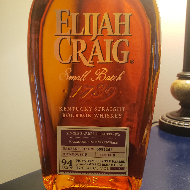 ELIJAH CRAIG SMALL BATCH #5636357 (MACADOODLES)
