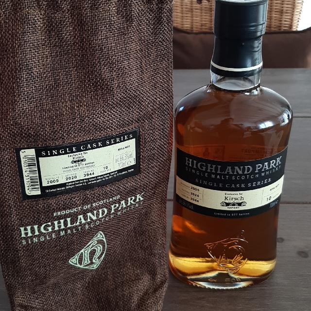 Highland Park Single  Cask Series for Kirsch Import