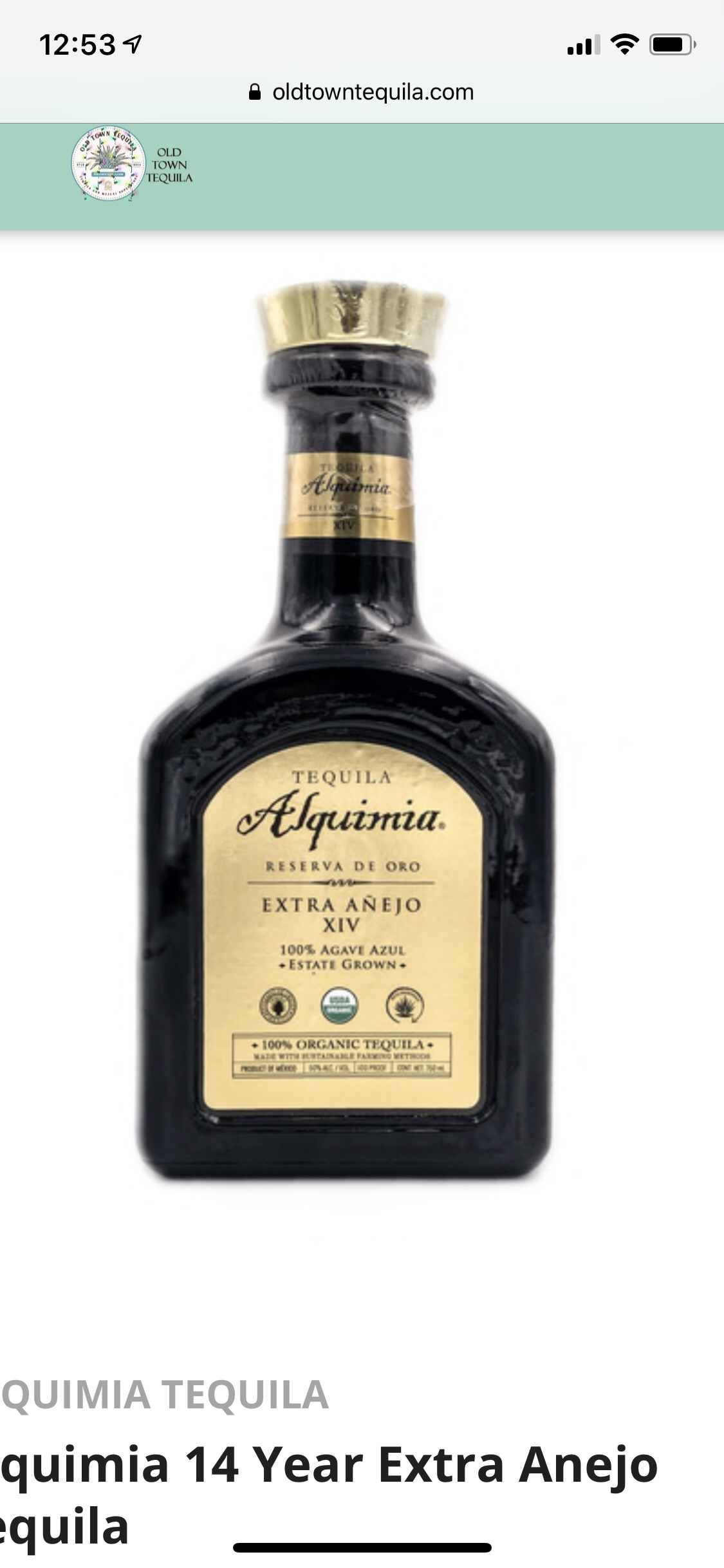 Alquimia Reserva de Oro XIV