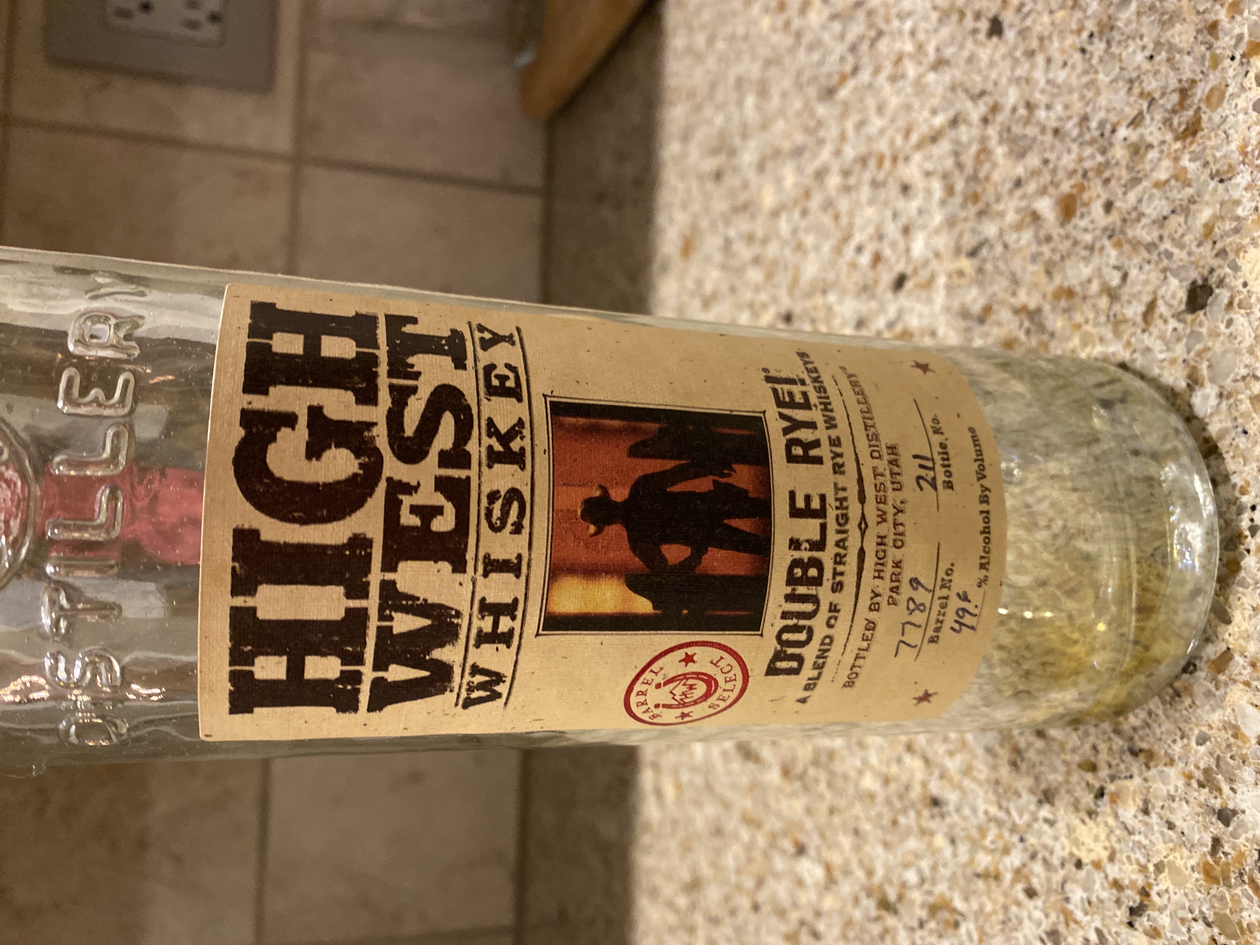 High West Double Rye Barrel Select 2017