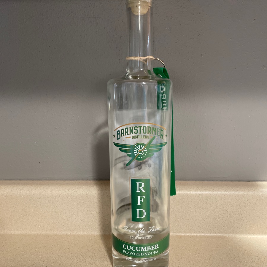 Barnstormer Distillery RFD Cucumber Vodka