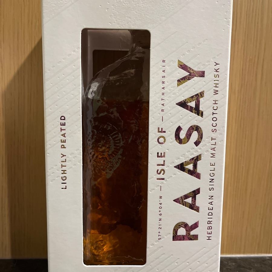 Isle of Raasay Lightly Peated Single Malt batch R-02.1
