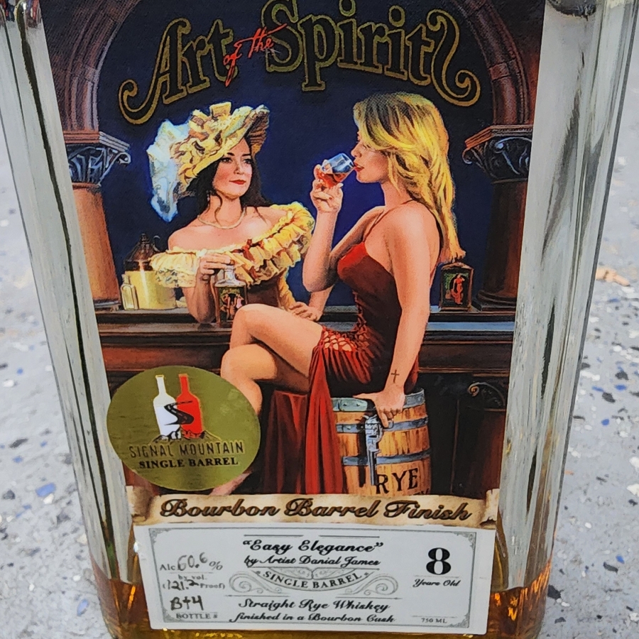 Bourbon Barrel Finish Easy Elegance Straight Rye Whiskey