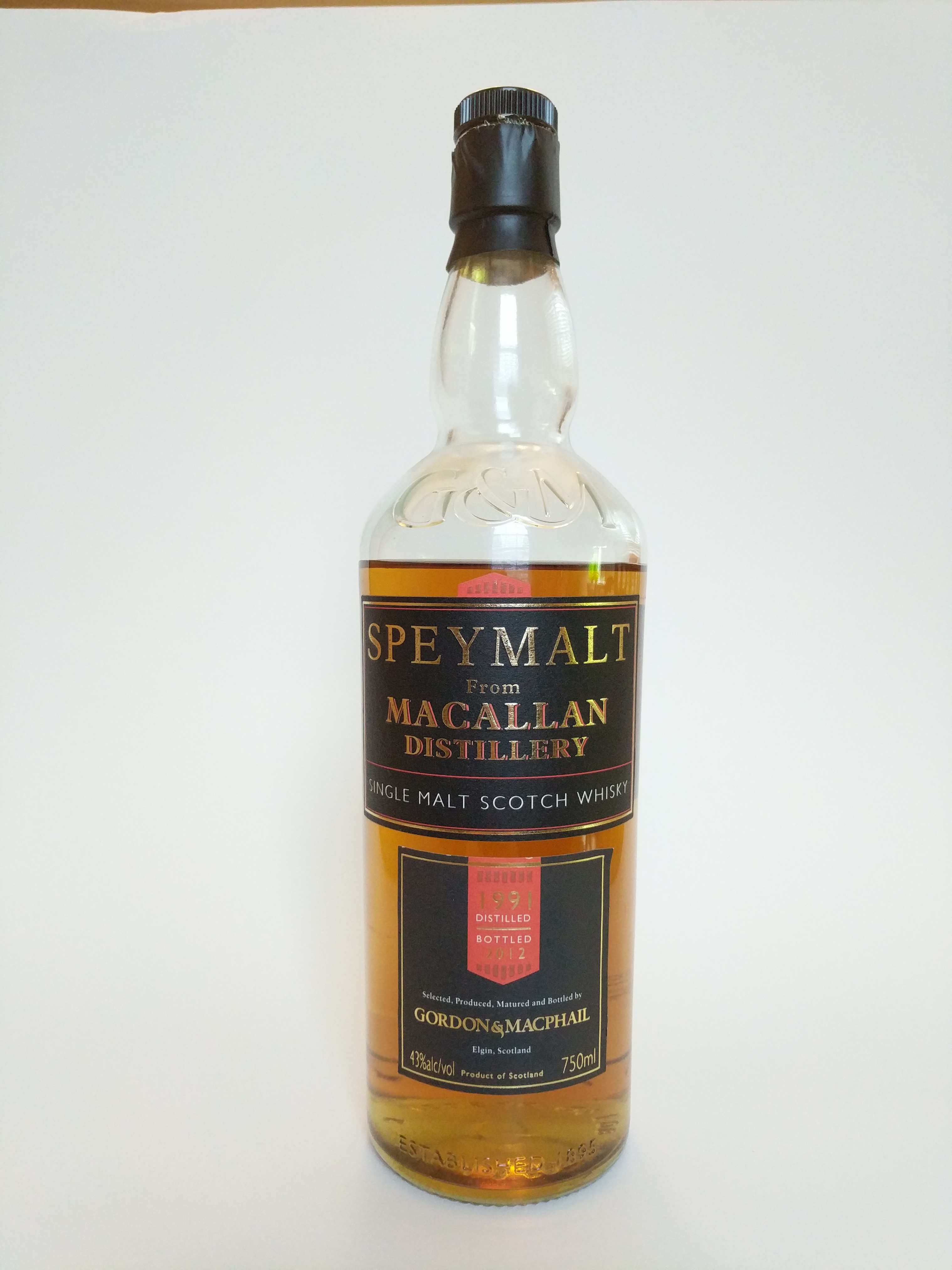 Macallan 1991 Speymalt (Gordon & MacPhail)