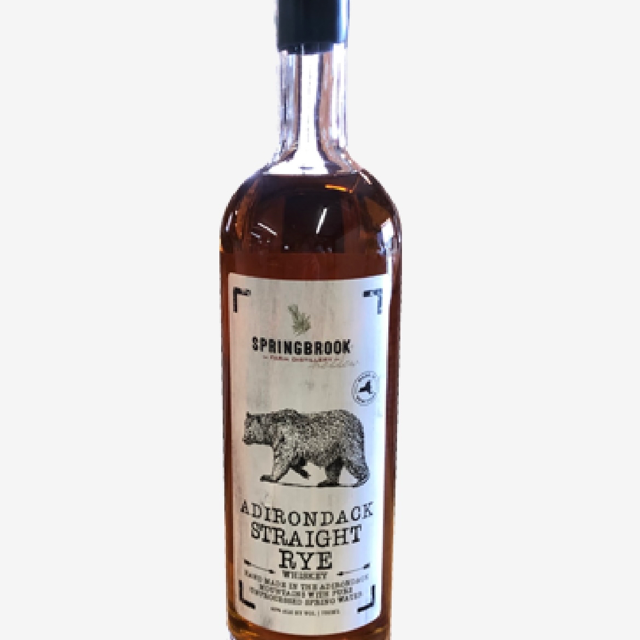 Springbrook Adirondack Straight Rye