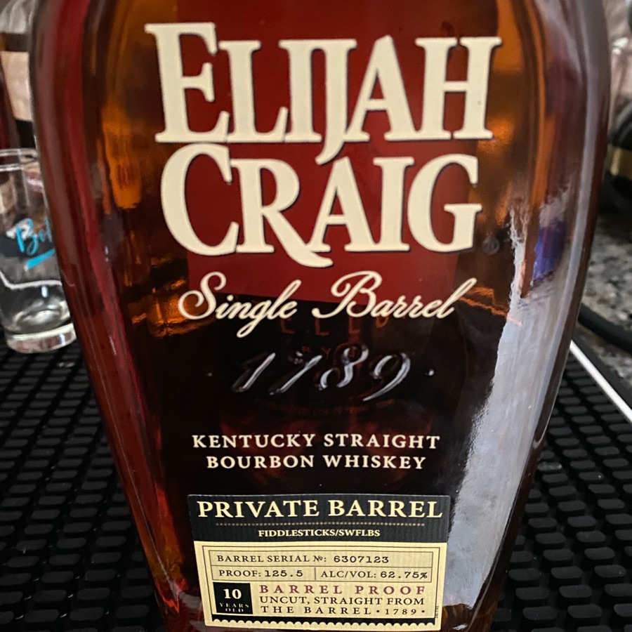 Elijah Craig Private Barrel Proof