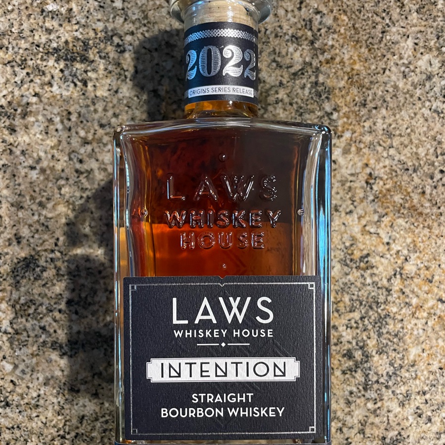 Laws Intention Straight Bourbon (2022 Origin Series Release)