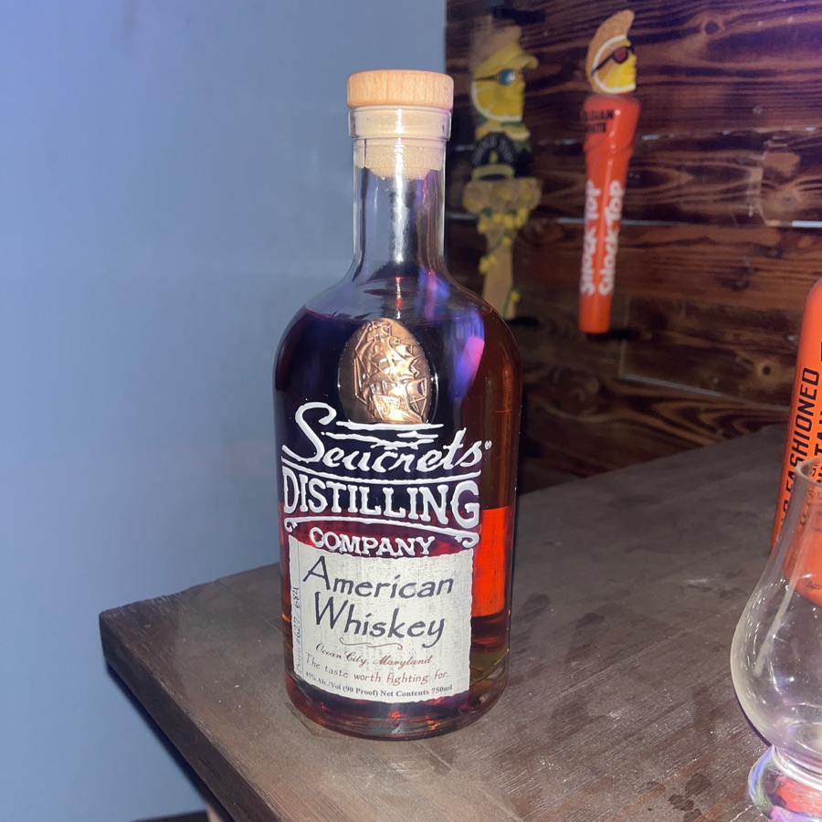 Seacret's Distilling Company American Whiskey