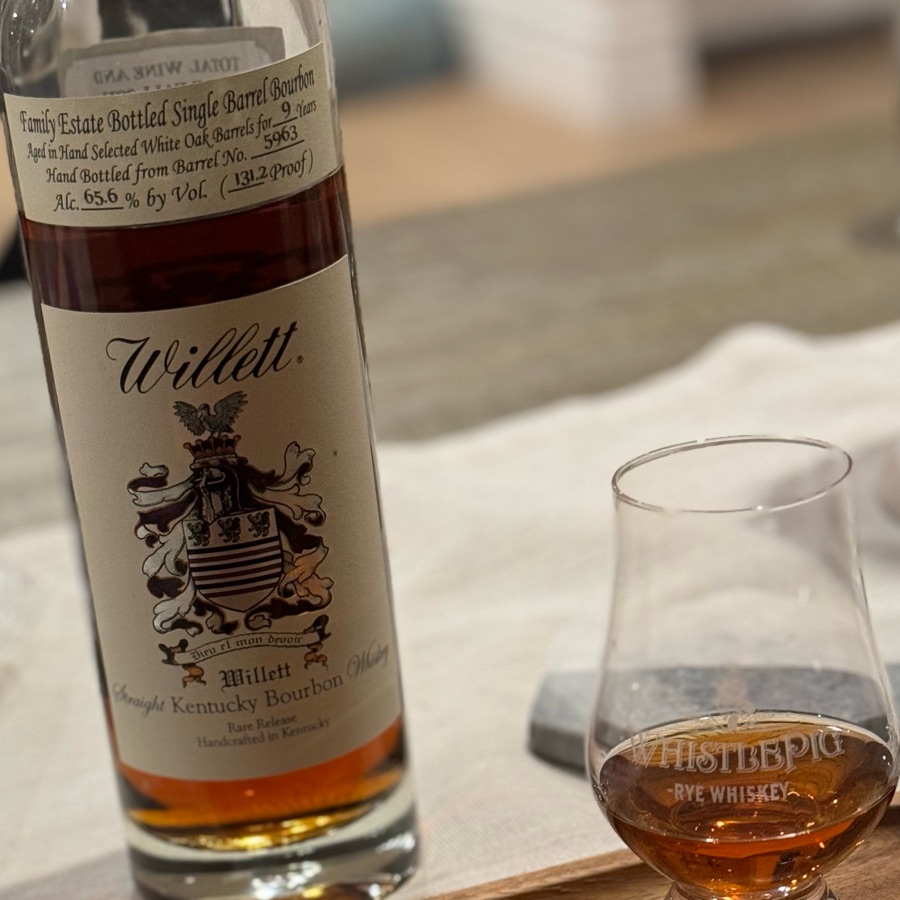 Willett Family Estate 9 Year Single Barrel Straight Bourbon Whiskey #5963