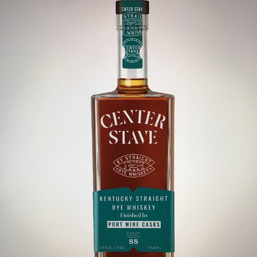 Center Stave Kentucky Straight Rye Whiskey Finished In Port Wine Cask