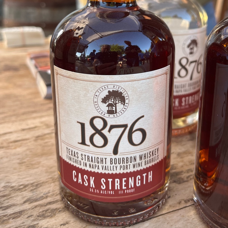 1876 Cask Strength Texas Straight Bourbon