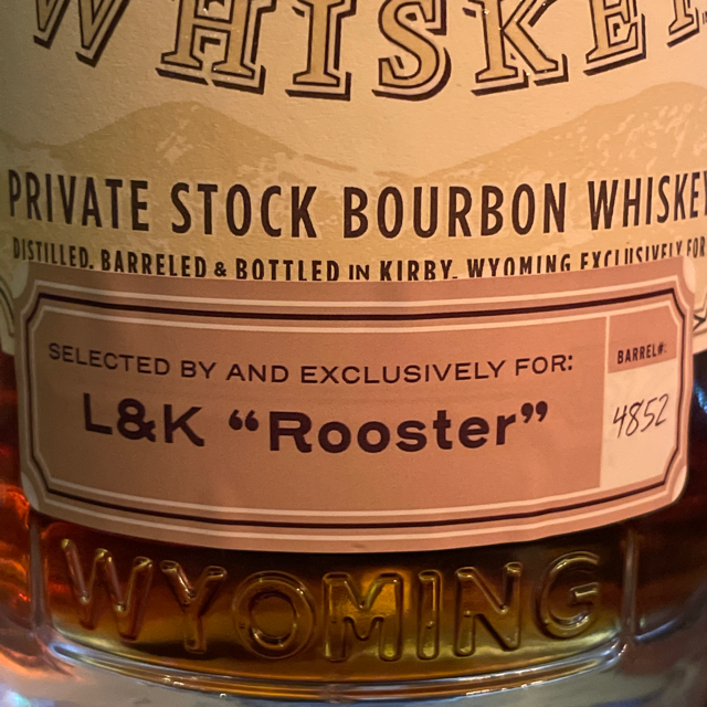 Wyoming Whiskey L&K "Rooster"