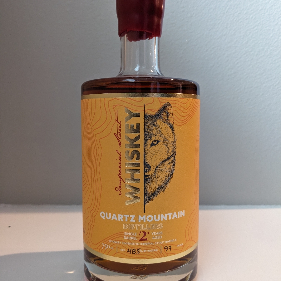Quartz Mountain Imperial Stout Whiskey