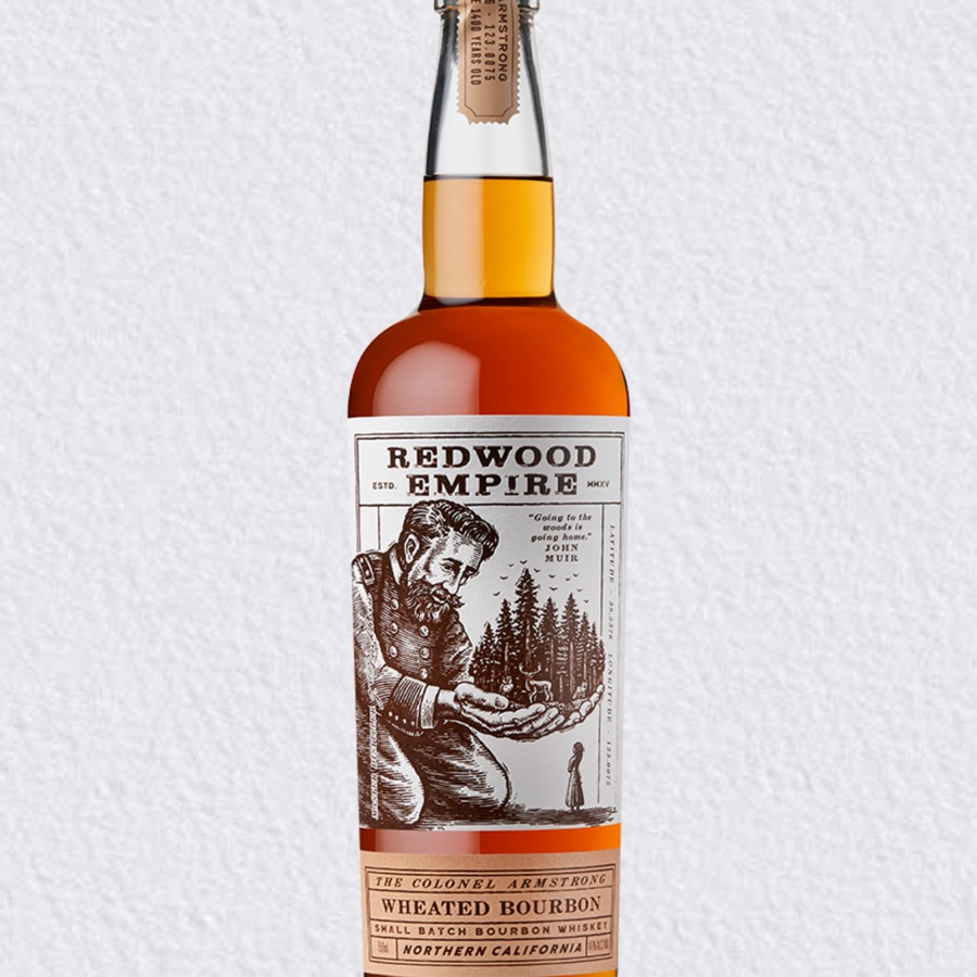 Redwood Empire Small Batch Wheated Bourbon Whiskey - Colonel Armstrong - Batch 1