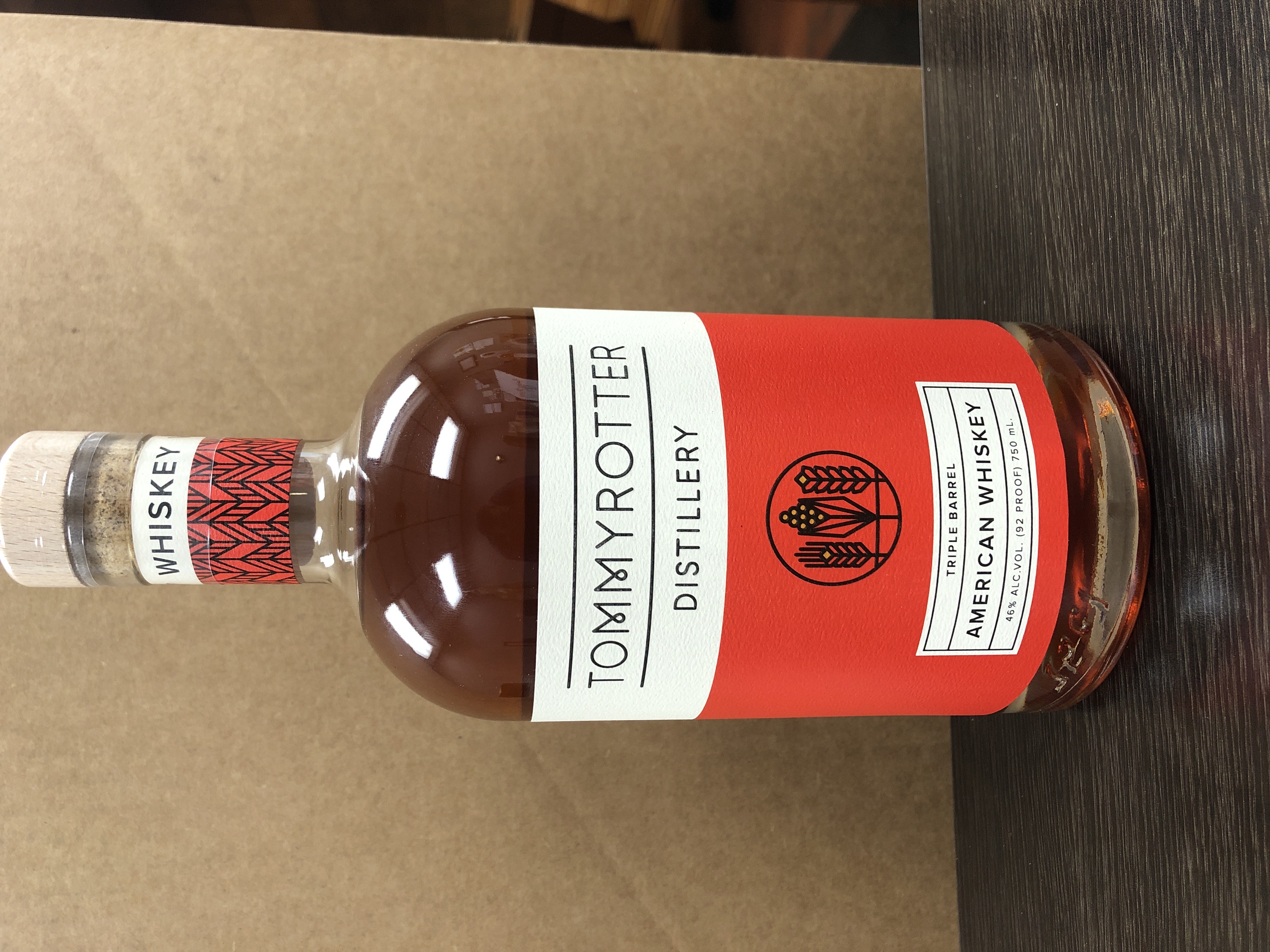 Tommy Rotter Triple Barrel American Whiskey