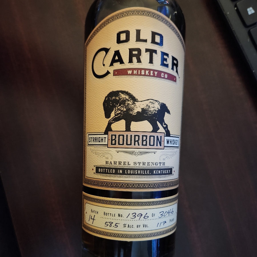 Old Carter Straight Bourbon Batch 14