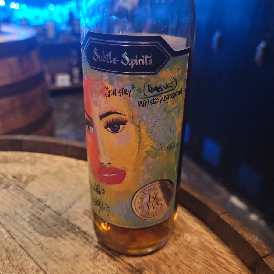 Subtle Spirits Straight Rye Whiskey Vol 2