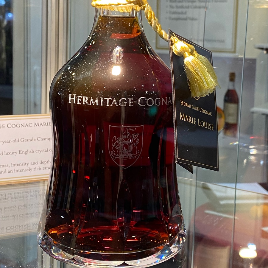 Hermitage Cognac 70y Marie Louise Crystal Decanter