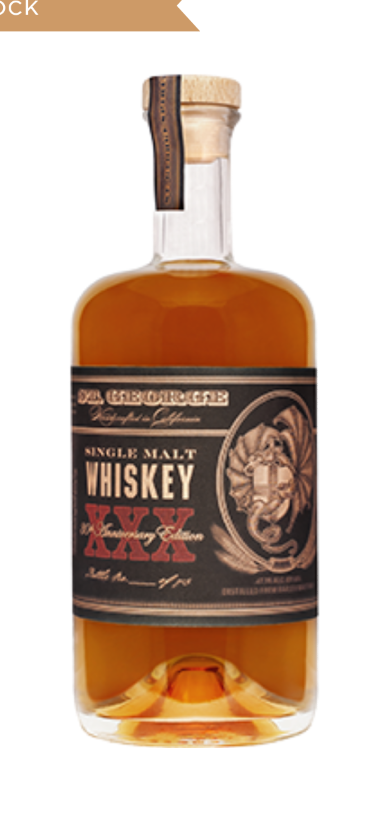 St. George 30th Anniversary Single Malt