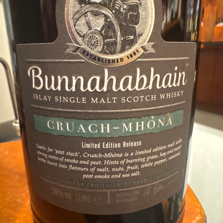 Bunnahabhian cruach - mhona