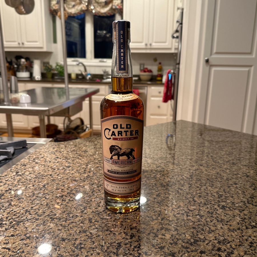 Old Carter Straight American Whiskey Batch 9 (2022 Release)