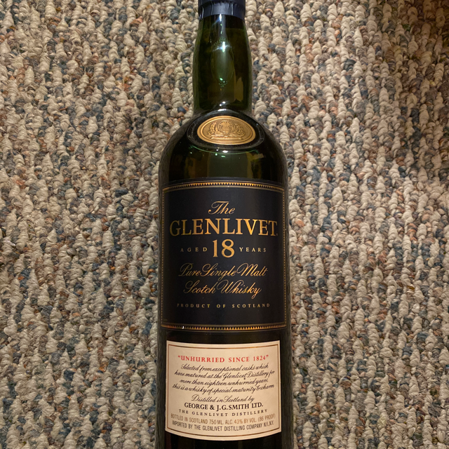 Glenlivet 18 Year - Unhurried Since 1824 (1990s bottle)